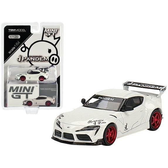 Mini GT Pandem Toyota GR Supra V1.0 - Pearl White