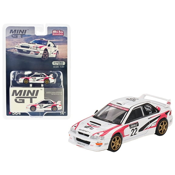 Mini GT Subaru Impreza WRC98 1999 Rally Tour de Corse #22