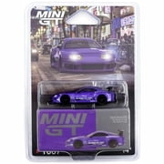 Mini GT Toyota Supra A80 Top Secret GT300 Purple 164 Scale