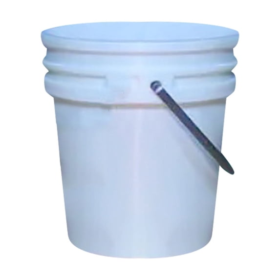 Mini Gallon Bucket 3D Printed White Decorative Accent For Home Office Desktop Shelf Stylish Gift For Holidays Friends Family 1 Pack