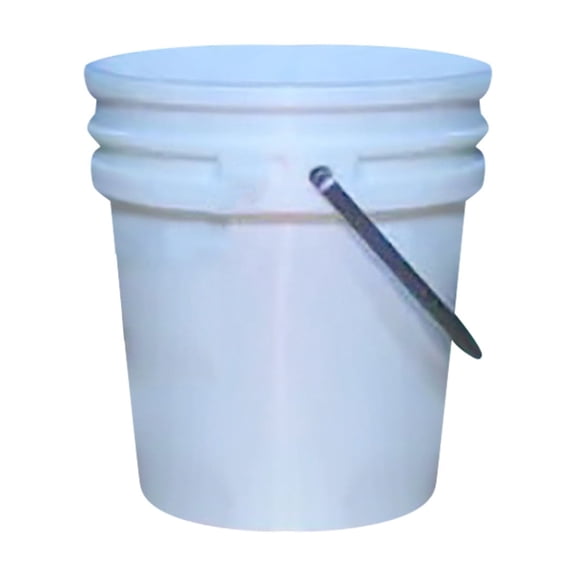 Mini Gallon Bucket 3D Printed White Decorative Accent For Home Office Desktop Shelf Stylish Gift For Holidays Friends Family 1 Pack