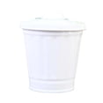 thumbnail image 1 of Mini Galvanized Can with Lid,Small Metal Buckets with Lids, Wastebasket Can, Metal Rubbish Bin, Tabletop Can, Flower Pot Pen Holde , Waste Receptacles and Liners, Decorations Happy Day!, 1 of 4