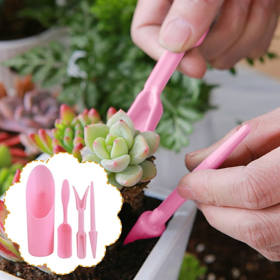 Mini Gardening Tool Set, Succulent And Bonsai Plant Hand Tools, Indoor Plant Transplanting Kit, Shovel Rake Spade Gardening Accessories For Houseplants, Potted Plant Care
