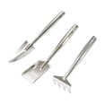 thumbnail image 1 of Mini Gardening Tools Set Stainless Steel Wood Bonsai Succulent Rake Trowel Shovel, 1 of 9