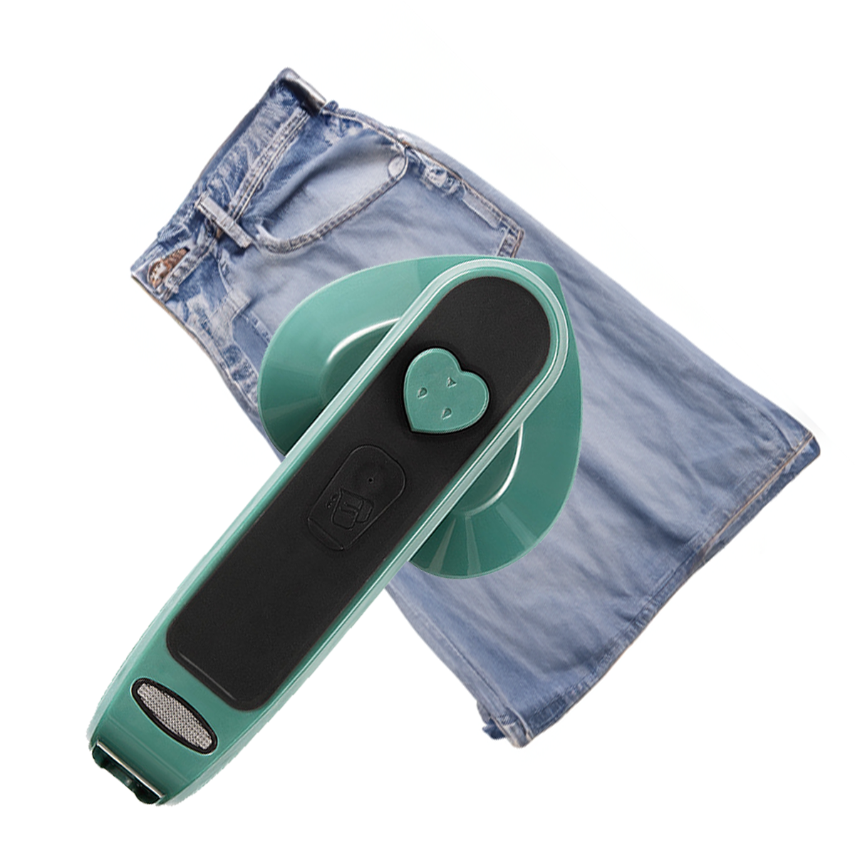 Mini Garment Steamer Portable Steam Iron For Clothes Drying Machine Steam Cleaner - green