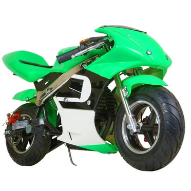 Mini Gas Power Pocket Bike for Kids Motorcycle, 40CC 4-Stroke Ride on Toys, Dual Brake, Max Speed 20 Mph, Max Weight 165 LB, Age 8+