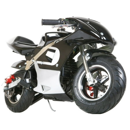 Mini Gas Power Pocket Bike for Kids Motorcycle, 40CC 4-Stroke Ride on Toys, Dual Brake, Max Speed 20 Mph, Max Weight 165 LB, Age 8+