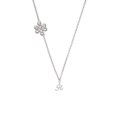 thumbnail image 1 of Mini Gelato Script Initial - R - Delicate Infinity Knot Necklace, 1 of 1