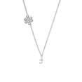 thumbnail image 1 of Mini Gelato Script Initial - S - Delicate Infinity Knot Necklace, 1 of 1