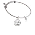 thumbnail image 1 of Mini Gelato Script Initial - S - Forever My Always Bangle Bracelet, 1 of 1