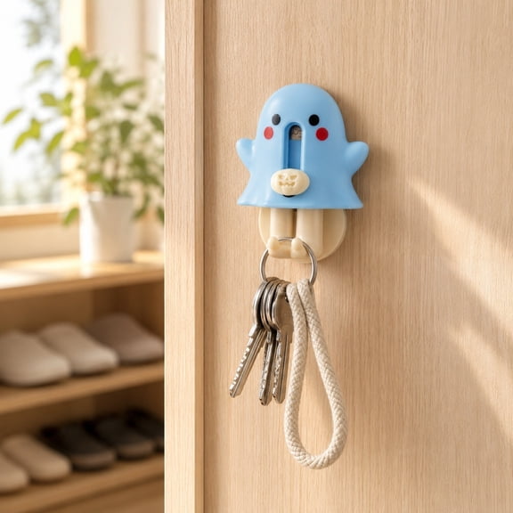 Mini Ghost Box Opener, Plastic Package Cutter And Hook Tool, Blue Portable Unboxing Accessory, For Mail Delivery Packages