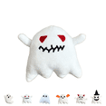 thumbnail image 1 of Mini Ghost Stuffed Animal, Bedtime Soft Plush Toy Halloween Ghost Plushies, Cute Weighted Stuffed Animals, Multiple Expressions Ghost Plush Doll Holiday Decor Gifts for Kids D, 1 of 5