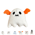 thumbnail image 1 of Mini Ghost Stuffed Animal, Bedtime Soft Plush Toy Halloween Ghost Plushies, Cute Weighted Stuffed Animals, Multiple Expressions Ghost Plush Doll Holiday Decor Gifts for Kids C, 1 of 5