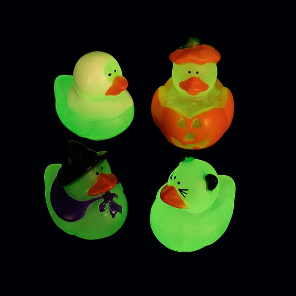 Mini Gid Halloween Rubber Duckies (2Dz) - Toys - 24 Pieces