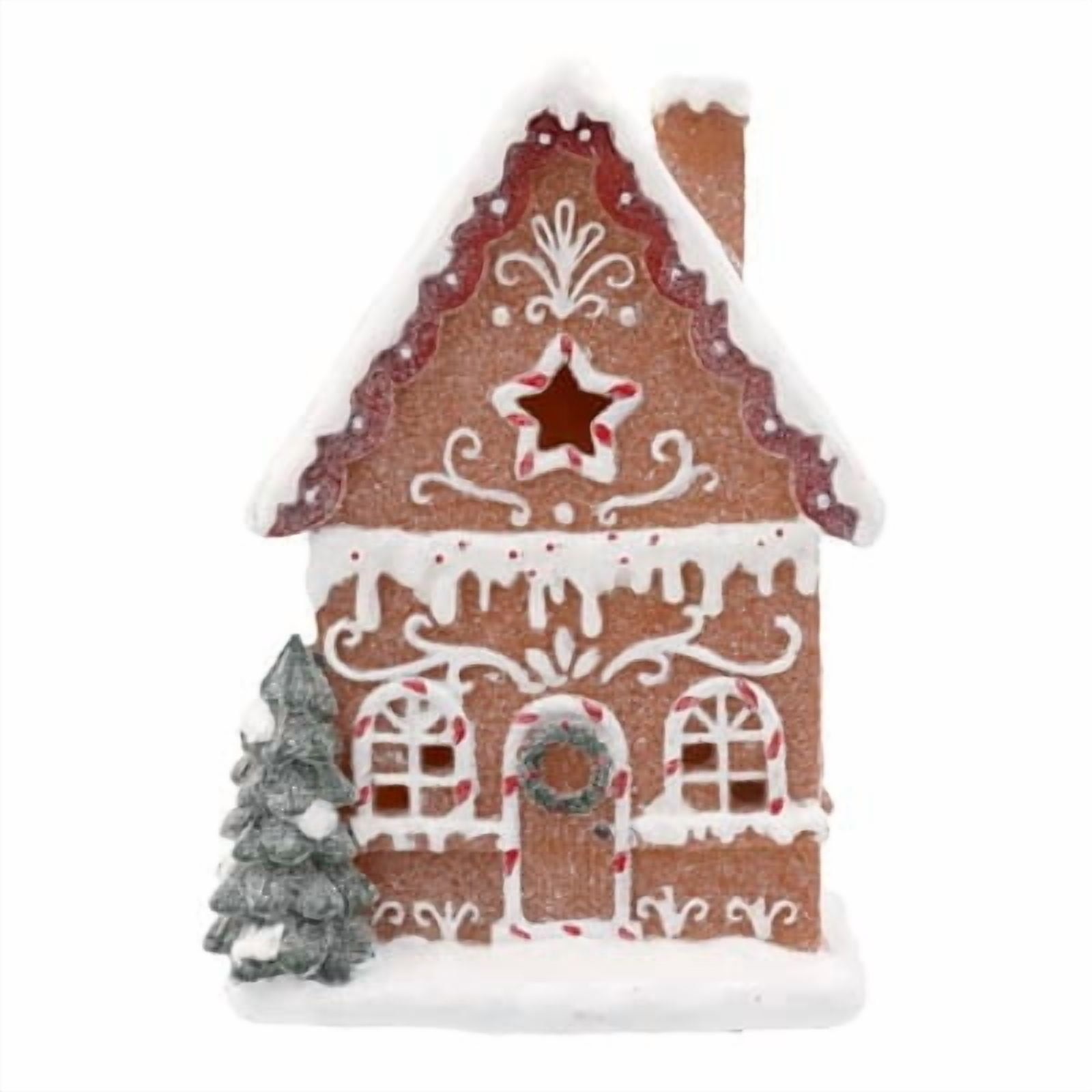 Mini Gingerbread House Decoration by Ashland - Holiday and Christmas Home Decor