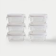 thumbnail image 1 of Mini Glass Container Set - Rectangular (Vanilla), 1 of 7