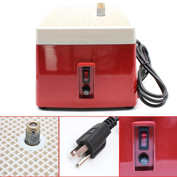 Mini Glass Grinder for Ceramic and Glass, 65W with Water Reservoir, Diamond Grinding Wheel Included, Compact and Efficient Design