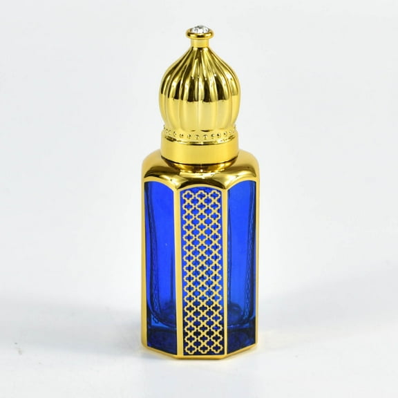 Mini Glass Roller Bottles, Refillable Oil Roll On Bottles, Leak-Proof Empty Sample Vials for Perfume Aromatherapy Cosmetic Liquid, Compact Portable Travel Size 12ml