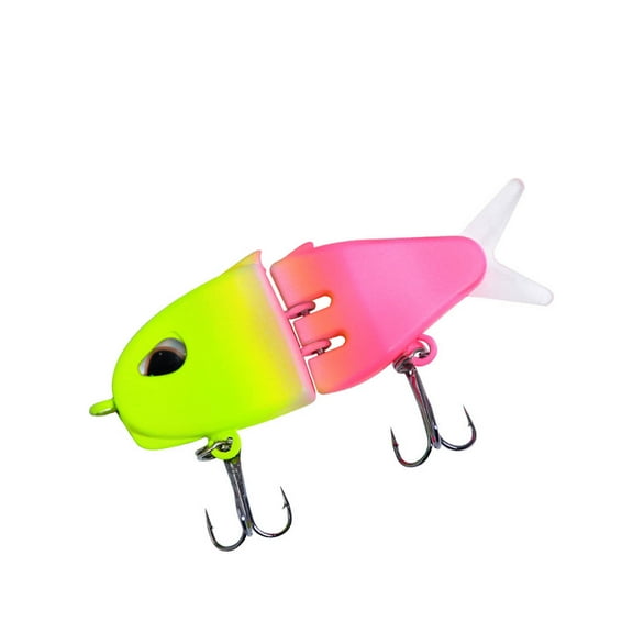 Mini Glide for Fishing Swimbait Wobbler White Glide for and Hard with Soft Rubber
