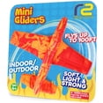thumbnail image 1 of Foam Airplane Glider - Durable EVA Foam with 100 Foot Glide - Red Mini Glider™ Plane - Indoor and Outdoor Active Play Gift for Kids - Refresh Sports, 1 of 8