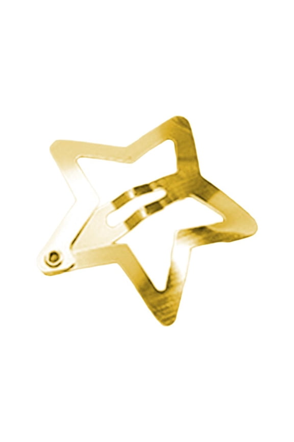 Mini Glitter Star Hair Clips for Children, Cute Metal Hair Styling Accessories