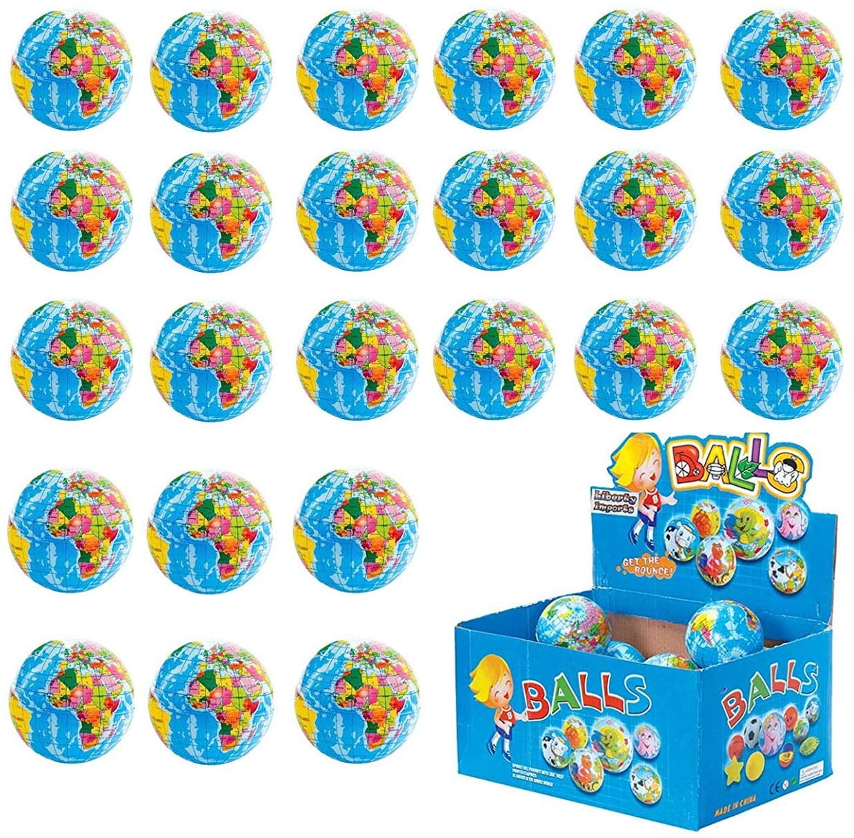 Giveaway Earth Ball Stress Toys
