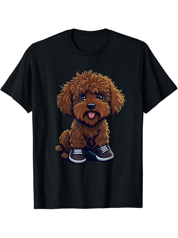 Mini Golden Doodle Accessories Shoes Dog Mini Goldendoodle T-Shirt
