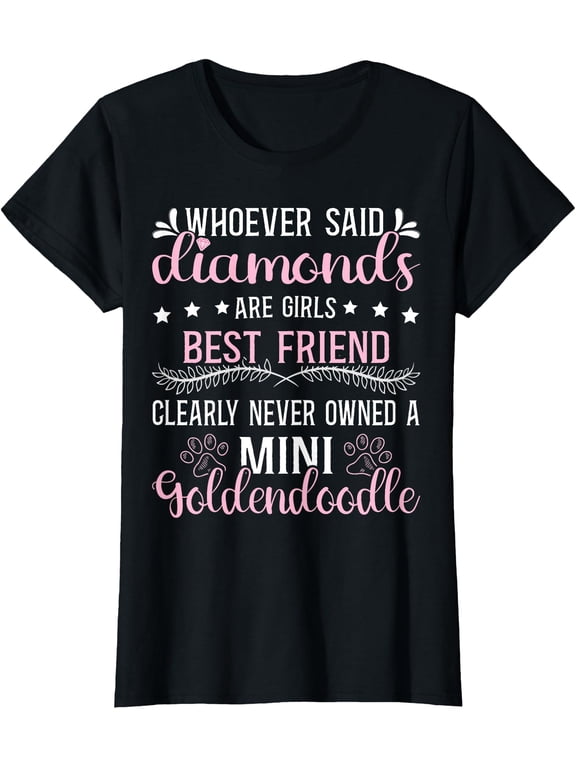 Mini Golden Doodle Small Dog Breeds Mom Mini Goldendoodle T-Shirt