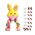 thumbnail image 1 of Mini Golf Easter Game Set, Bunny Golf Board Game with Candy Cane Putter - Fun Easter Party Game for Adults, Family Holiday Activity & Indoor Entertainment, 1 of 8