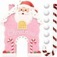 thumbnail image 1 of Mini Golf Game under $5! Cagogo Santa Claus Mini Golf Game Set, Christmas Party Games for Family, Portable Indoor Outdoor Golf Game, Holiday Theme Mini Golf Set with Accessories, Christmas, 1 of 3