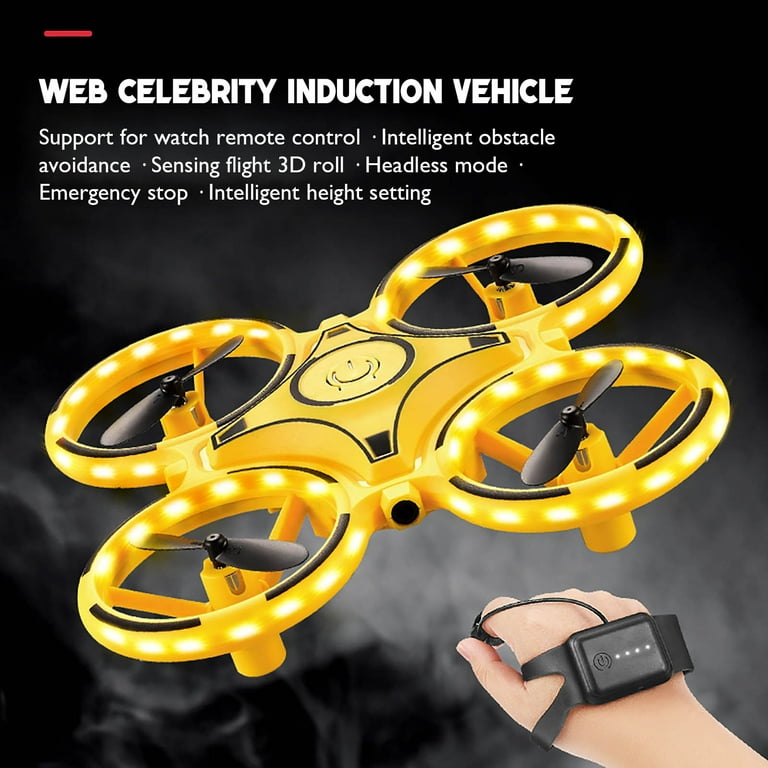 Mini Gravity Sensor Induction Hand Watch Controlled with