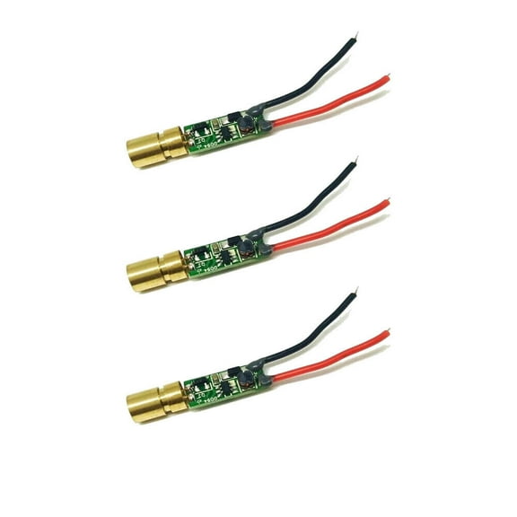 Mini Green Laser Light 515nm 520nm 5mw Green Laser Diode Dot Module 3pcs/set