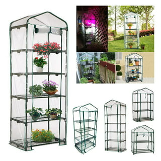 GENESIS 3 Tier Portable Rolling Greenhouse with Opaque Cover - Walmart.com