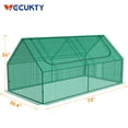 VECUKTY Portable Mini Greenhouse, Waterproof & Durable PE Cover, Roll