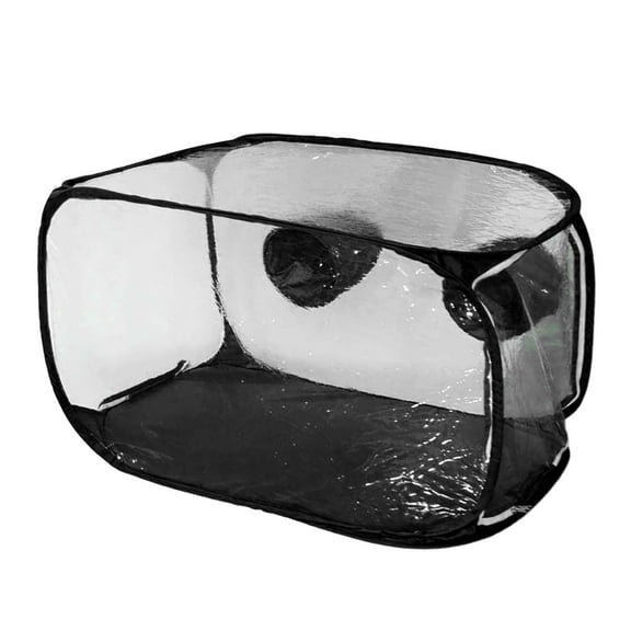 Mini Greenhouse Plant Planting Pouch Durable Easy Storage Folding Growing Pot Mushrooms Growing Bags for Porch Vegetable Yard black