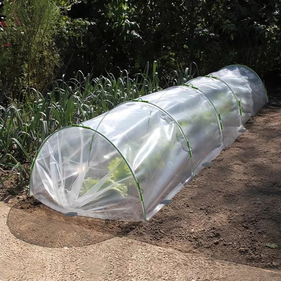 Mini Greenhouse Tunnel Greenhouses for Outdoors, House Hoops Small Greenhouse Kits to Build Houses for Outside