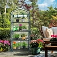 thumbnail image 1 of Mini Greenhouse with PVC Cover 4-Tier Portable Warm House, 1 of 6