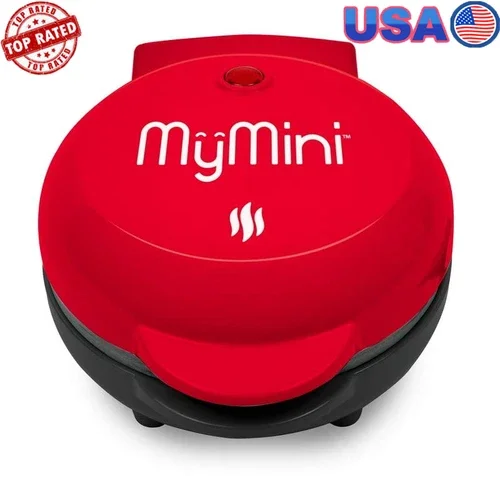 Mini Griddle Cooker Vegan Keto Meals Quick Easy Use Cool Touch Handles