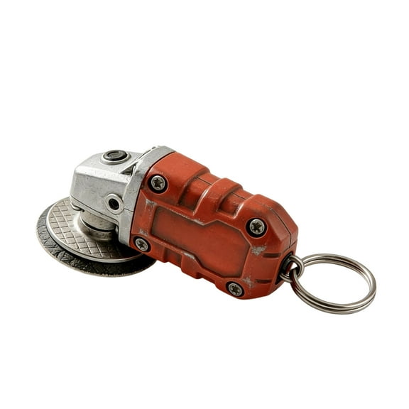 Mini Grinder Keychain, 1PC Realistic Grinding Tool Keychain Pendant Keyring for Tool Lovers, Backpack Accessories Bag Purse Charms Gift for Hardware Enthusiast Gift Women Father