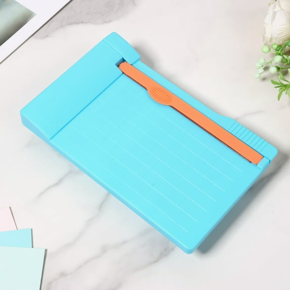 Mini Guillotine Paper Cutter for Crafts Portable Mini Paper Trimmer Precise Cutting for Photos Cards Scrapbooking Office Home