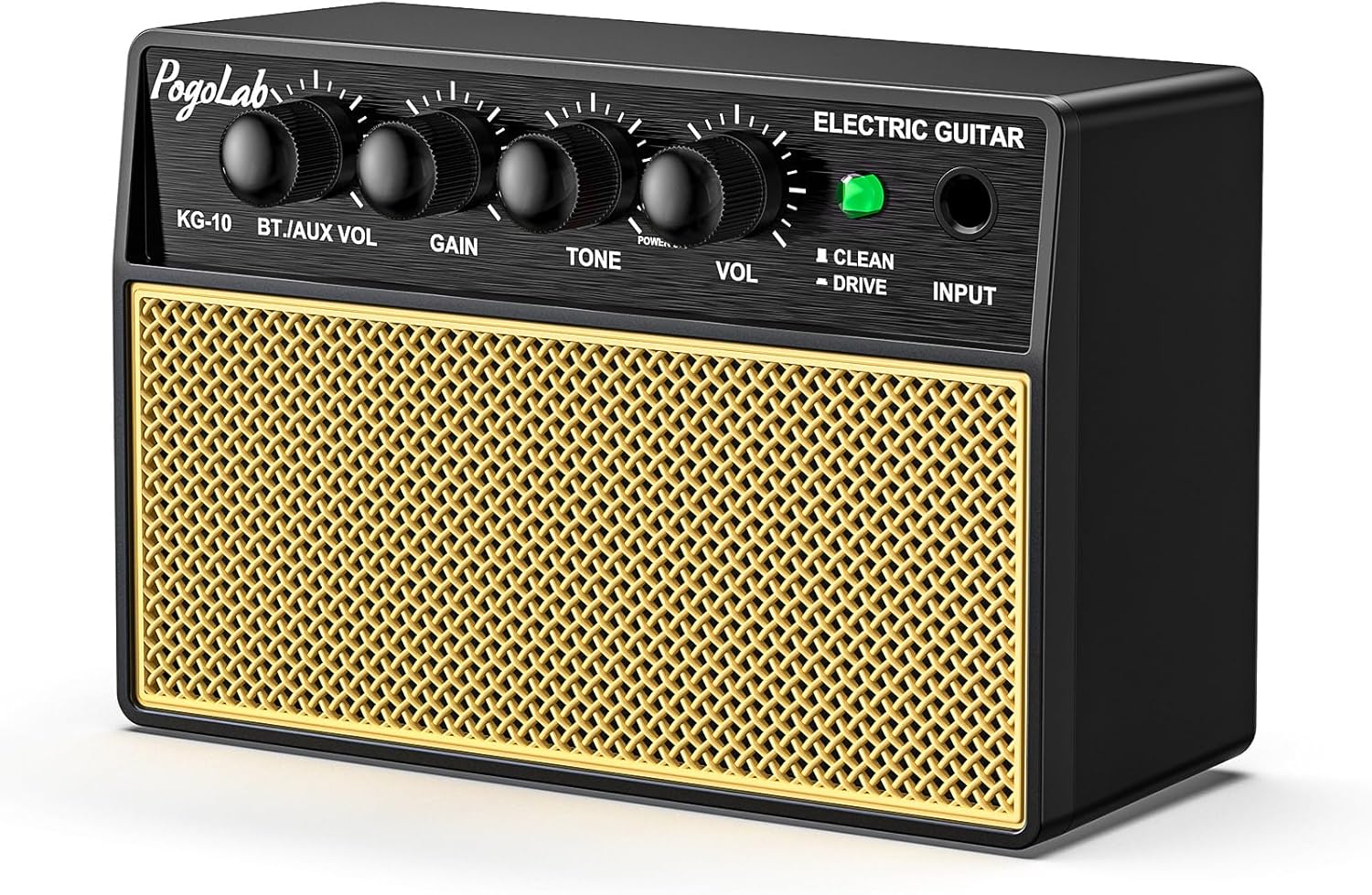Mini Guitar Amp 10W, Rechargeable Guitar Amp for Electric Guitar