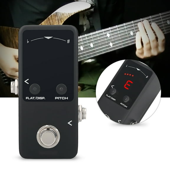 Mini Guitars Tuning Toner Pitch Effect Pedal for Electric Guitar Instruments Accessory