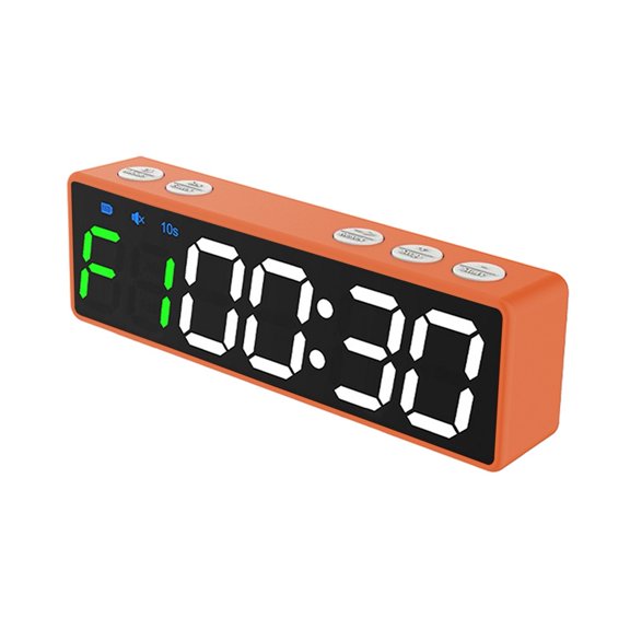 Mini Gym Timer Recharable Stopwatch Portable Countdown/up Clock With Magnetic Back For Home Gym Fitness Training