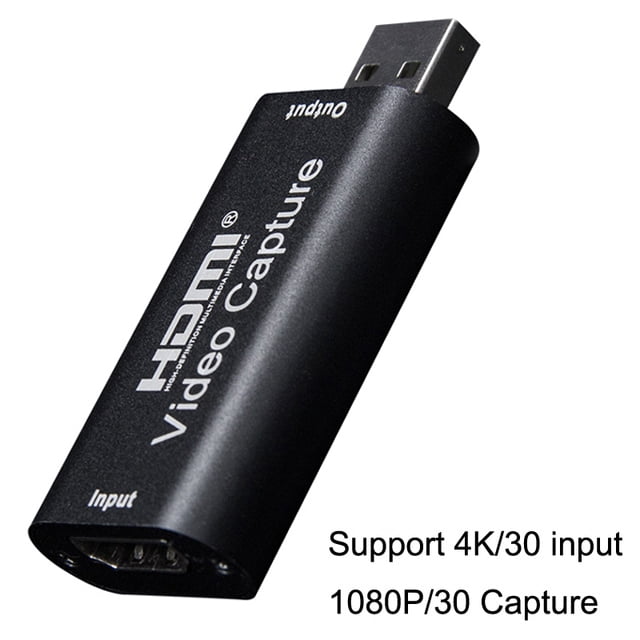 Mini HD 1080P 60fps HDMI to USB Video Capture Card Game Recording Box