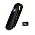 thumbnail image 1 of Mini HD Bike Camera 1080P Full HD Camera with Audio Recording, 32GB Card, 360min Battery Life, USB Interface, Portable Clip-On Design for Cycling and Sports Activities, 1 of 6