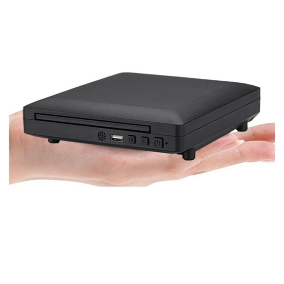 Mini HD DVD Player And RCA Cable 1080p Built-In USB 2.0 Home CD Player ,High Definition Picture Quality