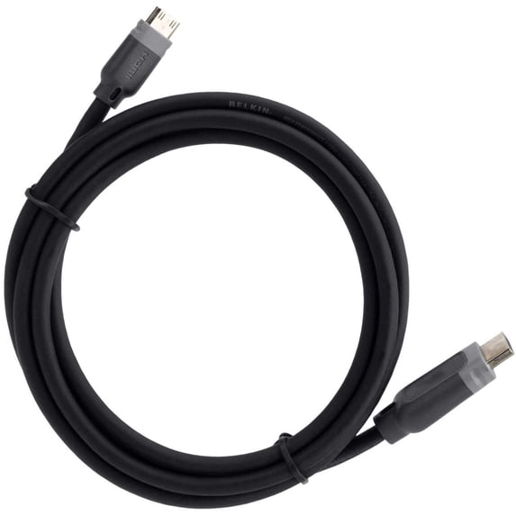 Mini HDMI to HDMI for Canon Powershot/DSLR/Mirrorless Cameras & Camcorders (3 Feet)