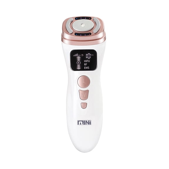 Mini HIFU Facial Machine Wrinkles Remove Face Massager Ultrasonic RF Skin Tightening Rejuvenation Anti Aging Device