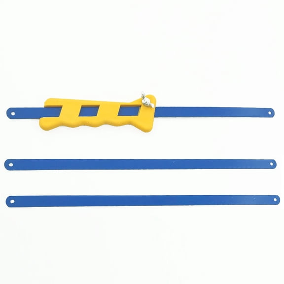 Mini Hacksaw Frame, Portable Handheld Small Coping Saw with Comfort Plastic Handle for Woodworking and Metal Cutting Tool, Multicolor