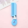 thumbnail image 1 of Mini Hair Comb under $5! CQCYD Mini Hair Comb for Kids, Cute Round Bristle Comb for Sensitive Scalp, Portable Travel Comb for Purse Car Backpack, Soft Grooming Styling Tool, 1 of 3